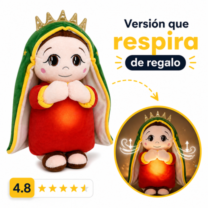 Peluche de la Virgen de Guadalupe que te acompaña